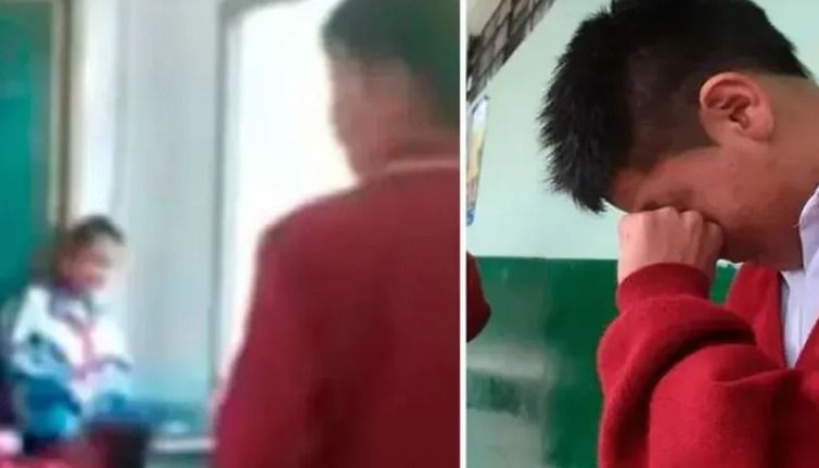 Un profesor agarró a cintarazos a un alumno que hacía bullying y los padres lo felicitaron