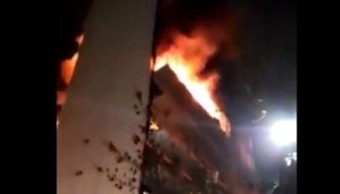 Impresionante incendio en un edificio del barrio porteño de Recoleta: hay al menos 5 muertos