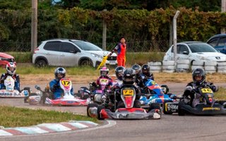 Se corre la 3ª fecha del anual de karting en Campo Santo