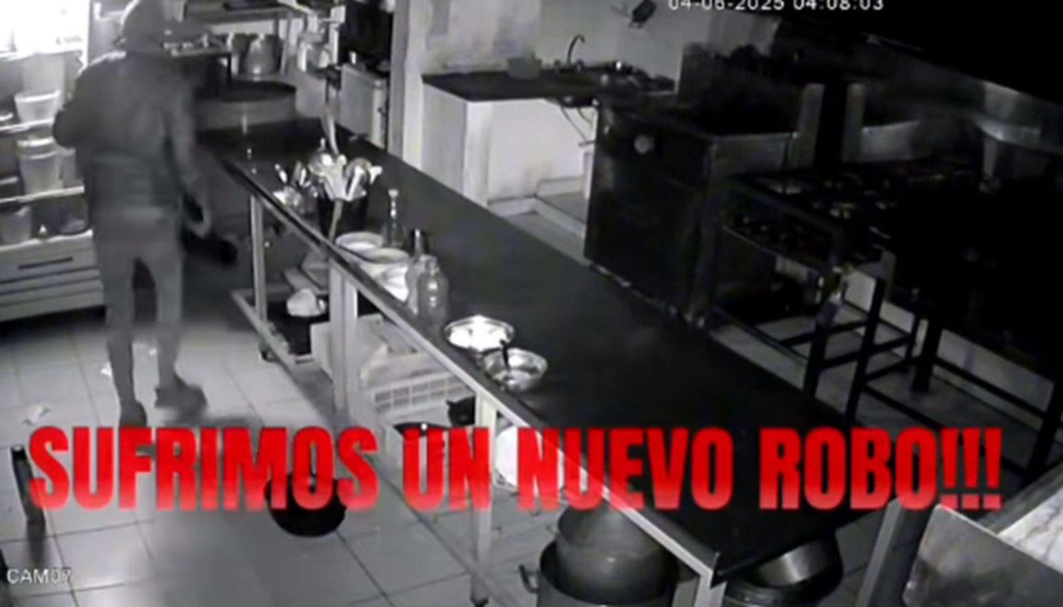 VIDEO "Nos vaciaron el local": Locoto sufrió dos robos en una semana y la quinta en cinco años