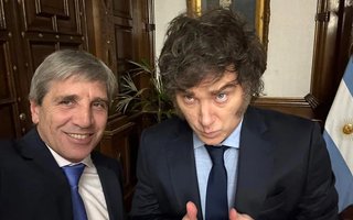 Milei, eufórico por la inflación del 1,5%: “Caputo es el mejor ministro de la historia”