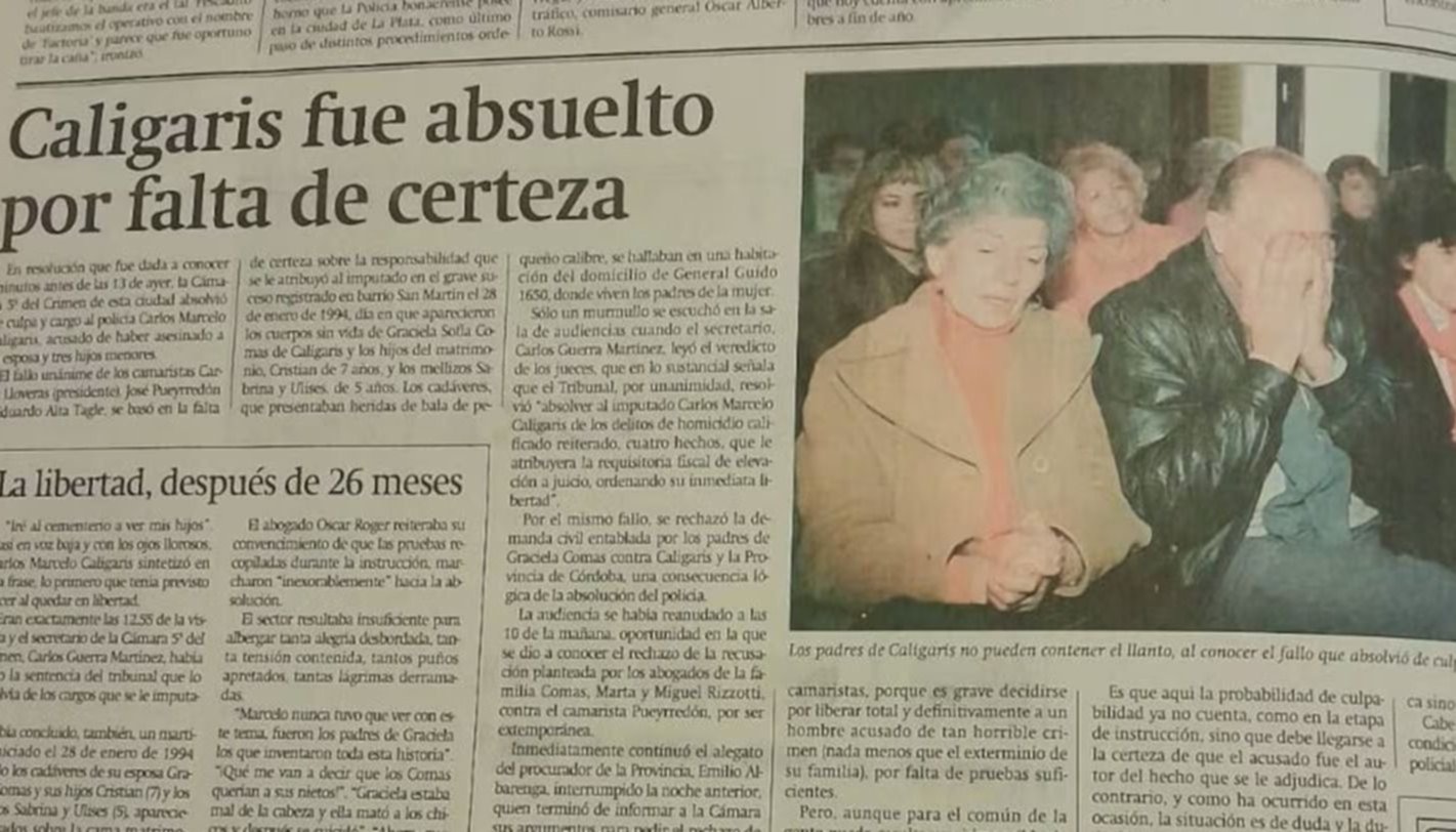 Juzgado por matar a su familia volvió a asesinar