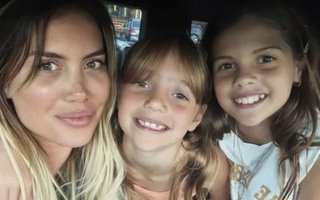 Icardi no estuvo con las hijas en el Día del Padre y Wanda Nara habló sobre el encuentro fallido