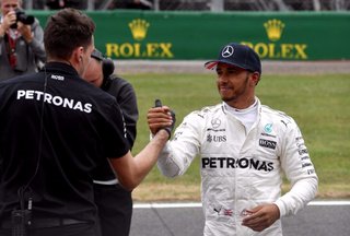 Hamilton, el más veloz en Silverstone