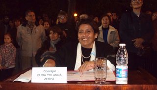 Falleció la exconcejal Yolanda Zerpa