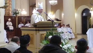 Con Macri ausente en el Tedeum, el arzobispo se pronunció sobre el aborto: "Es la muerte de un inocente"