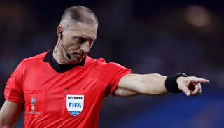 El argentino Néstor Pitana será el árbitro de la final del Mundial