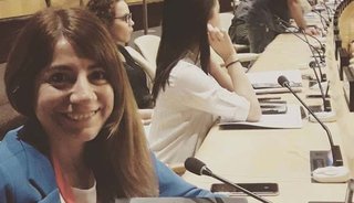 Jujeña en una cumbre de Derechos Humanos