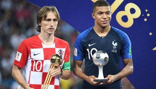 Modric fue elegido Balón de Oro del Mundial