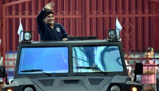 Maradona ya trabaja en el Dinamo Brest de Bielorrusia