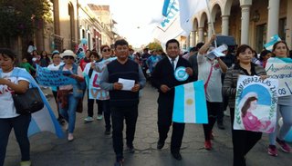 Iglesias evangélicas en marcha nacional por "las dos vidas"