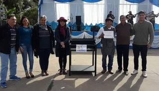 Exitoso locro solidario