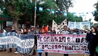 A 42 años del apagón en Ledesma, marcharon pidiendo juicio a los cómplices civiles de la dictadura