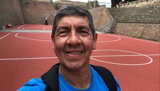 El Patón Arévalos se capacita en una cantera de la NBA