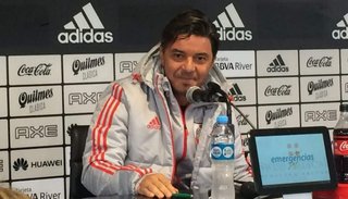 Gallardo: La Selección es el máximo orgullo, pero mi cabeza está en River"