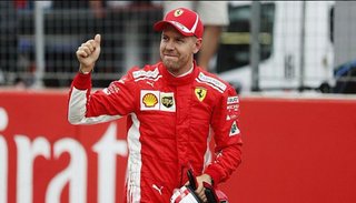 Vettel se quedó con la pole position en el GP de Alemania