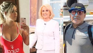 Mirtha Legrand dio detalles de la noche que pasaron Wanda Nara y Maradona