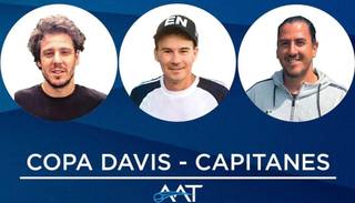 Tres históricos de "La Legión" para conducir al equipo de Copa Davis