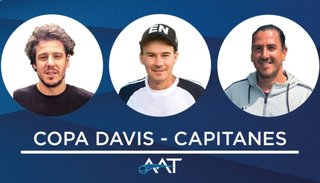 Coria, Gaudio y Cañas son los nuevos capitanes de Copa Davis