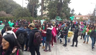 Pañuelazo y "Estudiantazo Federal" en Salta por el aborto legal