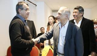 Romero se reunió en el norte por un plan de salud