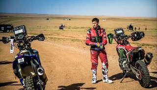 Retroceso para los Benavides en el Silk Way Rally