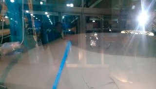 Atacaron a pedradas a un colectivo que partía hacia el norte de Jujuy