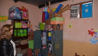 Robo y daños al Centro Integrador del sector B6
