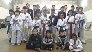 Los chicos de Cuyaya a paso bien firme
