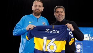 De Rossi fue presentado y habló de todo