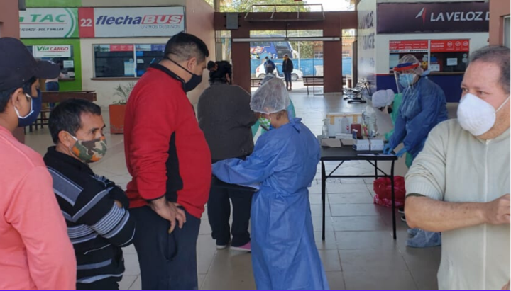 Coroanvirus: Orán comenzó con los testeos rápidos