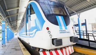 Sáenz confirmó que el Tren Urbano inicia este viernes