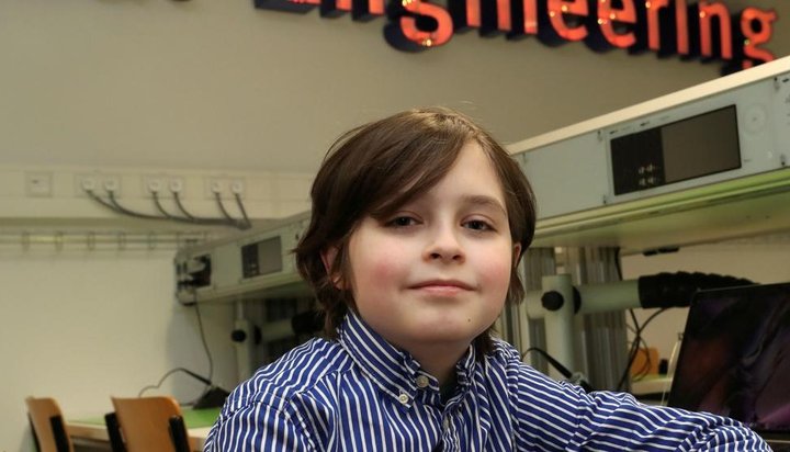 Un niño belga de 11 años se gradúa en Física en sólo 9 meses