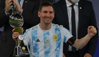 Lionel Messi, el gran capitán, también fue el mejor jugador y goleador