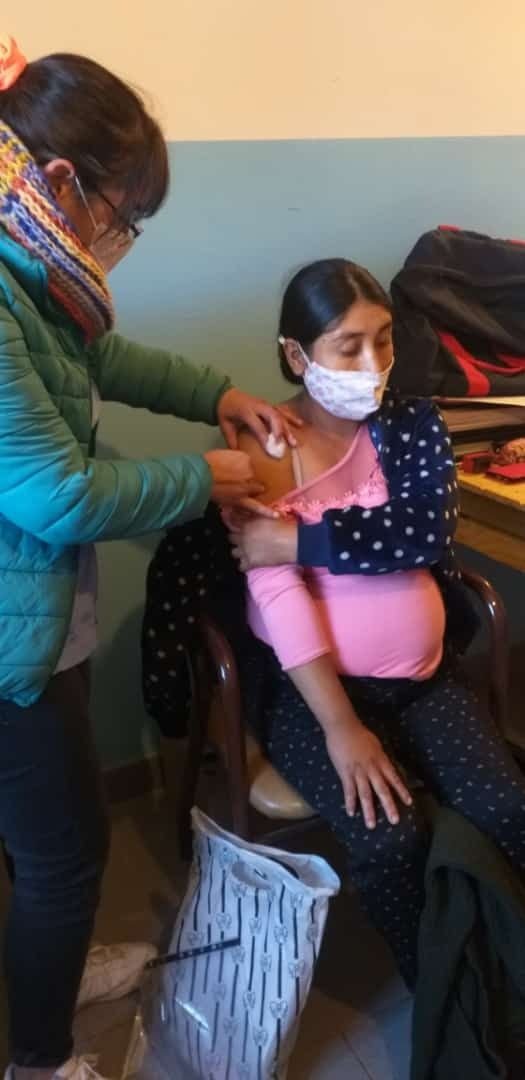 Vacunación en Rosario de la Frontera