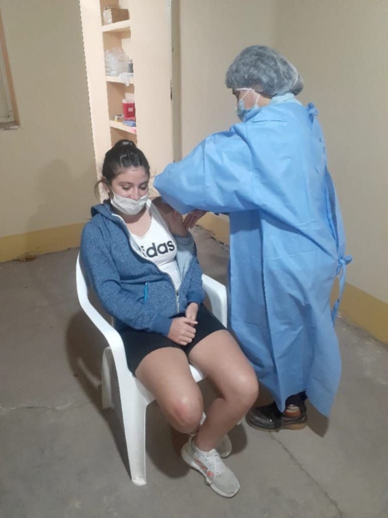 Vacunación en Rosario de la Frontera