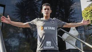 Libre de Boca, Pavón fue presentado como refuerzo de Atlético Mineiro