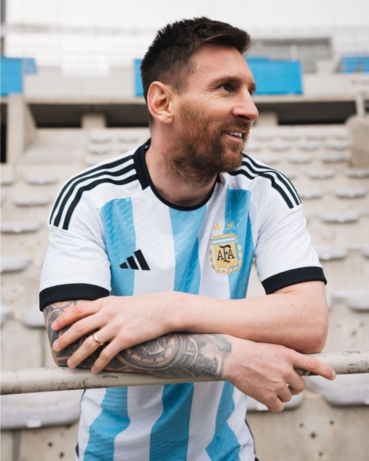 La Afa Presentó La Camiseta Oficial De La Selección Argentina Para El