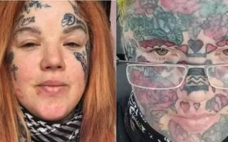 Se volvió adicta a los tatuajes, se hizo más de 800 en todo el cuerpo y ahora no consigue trabajo