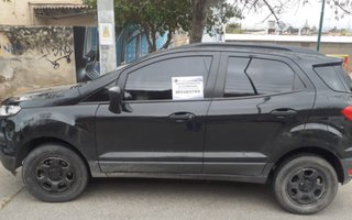 EcoSport recuperada hace unos días en Salta capital.