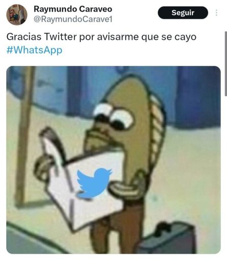 Tras la caída de WhatsApp, los memes no tardaron en aparecer- Tras la caída de WhatsApp, los memes no tardaron en aparecer