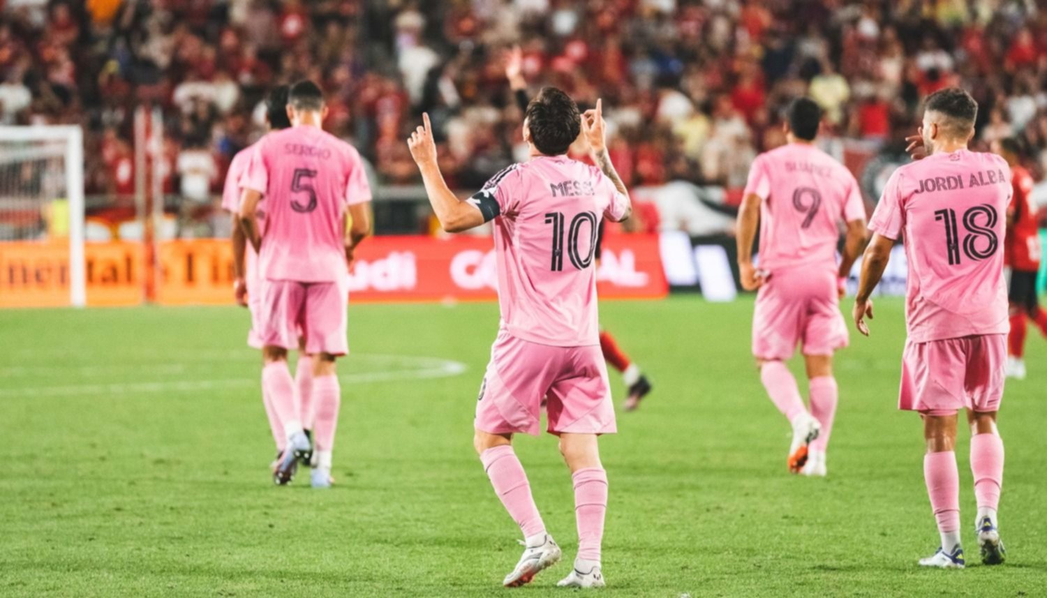Un Messi estelar orquestó la goleada del Inter Miami en Nueva York