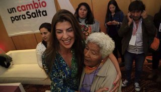 Bettina Romero: “Estoy muy agradecida por el acompañamiento que tuvimos hoy"