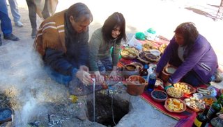 El pueblo de los siete colores honró a la madre tierra