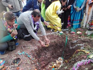 En Libertador también honraron a la Madre Tierra