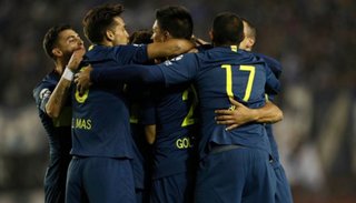 Boca impuso su jerarquía y goleó a Alvarado por 6 a 0
