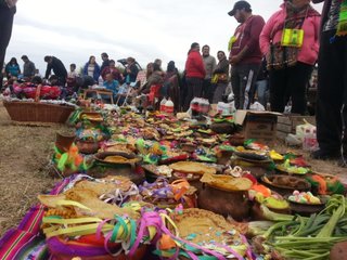 Pachamama comunitaria en lote La Manga