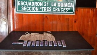 Incautan cocaína a una mujer que viajaba en remis