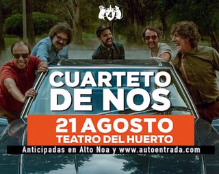 2x1 con Club El Tribuno Cuarteto de Nos