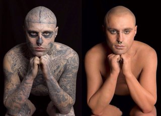 Encontraron muerto a Zombie Boy, el modelo tatuado